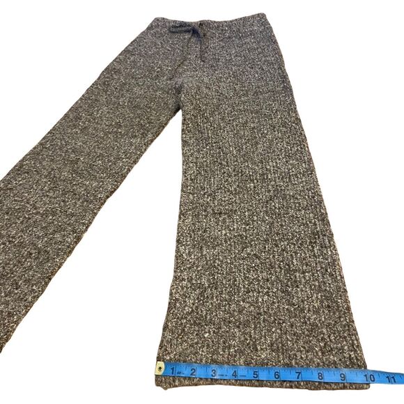 LULUS Knitted Pants Women's Size XS (also fits S) Brown Drawstring Waist Stretch - Picture 9 of 10